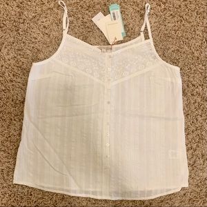 Stitch Fix Skies are Blue Colette Button Down Cami